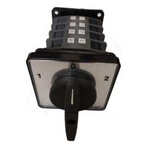 CONMUTADOR 1-0-2, 4 POLOS, 40A - S40-61028