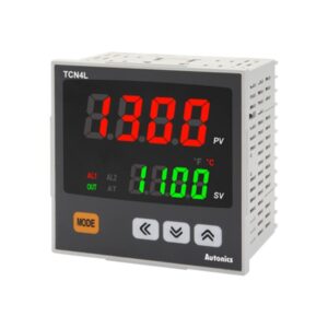 CONTRO DE TEMPERATURA , DOBLE DISPLAY , 4 DIGITOS , 96X96MM , 100-240VCA , TCN4L-24R , AUTONICS